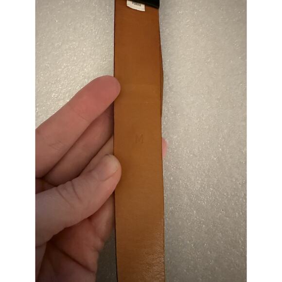Ralph Lauren Collection Black Smooth Leather Belt Italy M main image 5